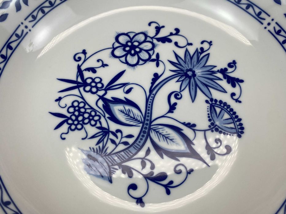 Ładna porcelanowa salaterka / miska - 23 cm - Wzór cebulowy