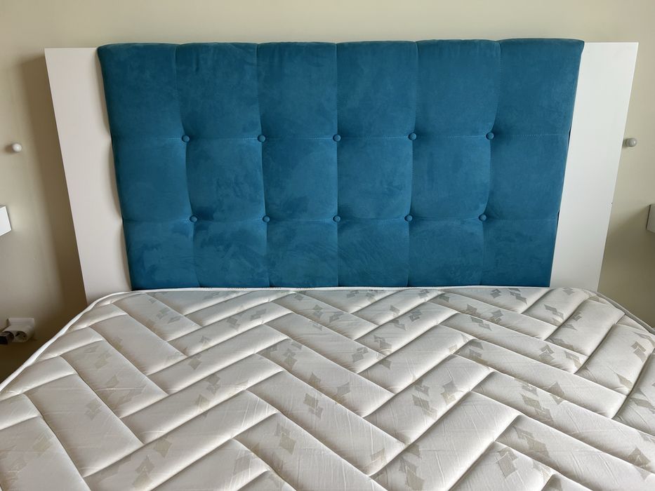 Cama de casal de madeira 160x215