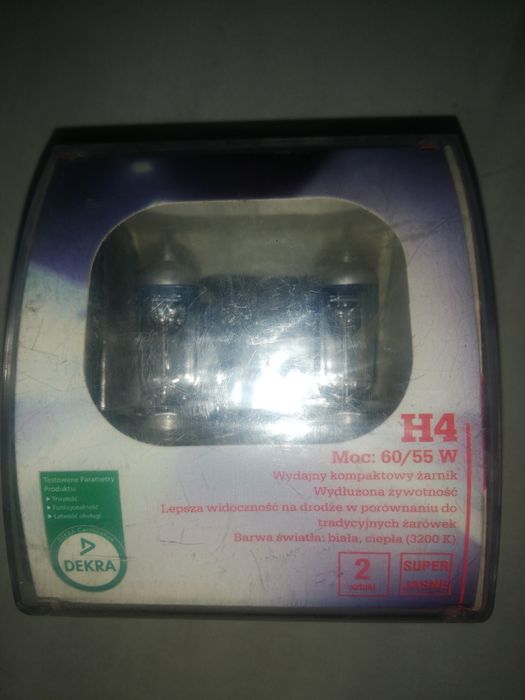 Żarówki H4 moc 60/65 W