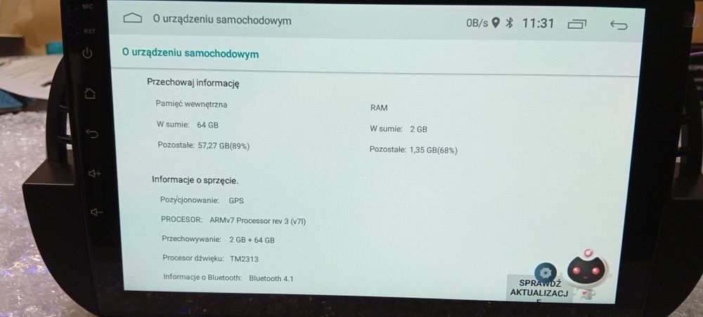 Radio Android Fiat 500