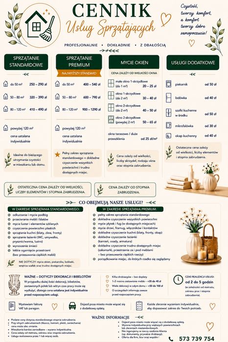 Usługi Sprzątające