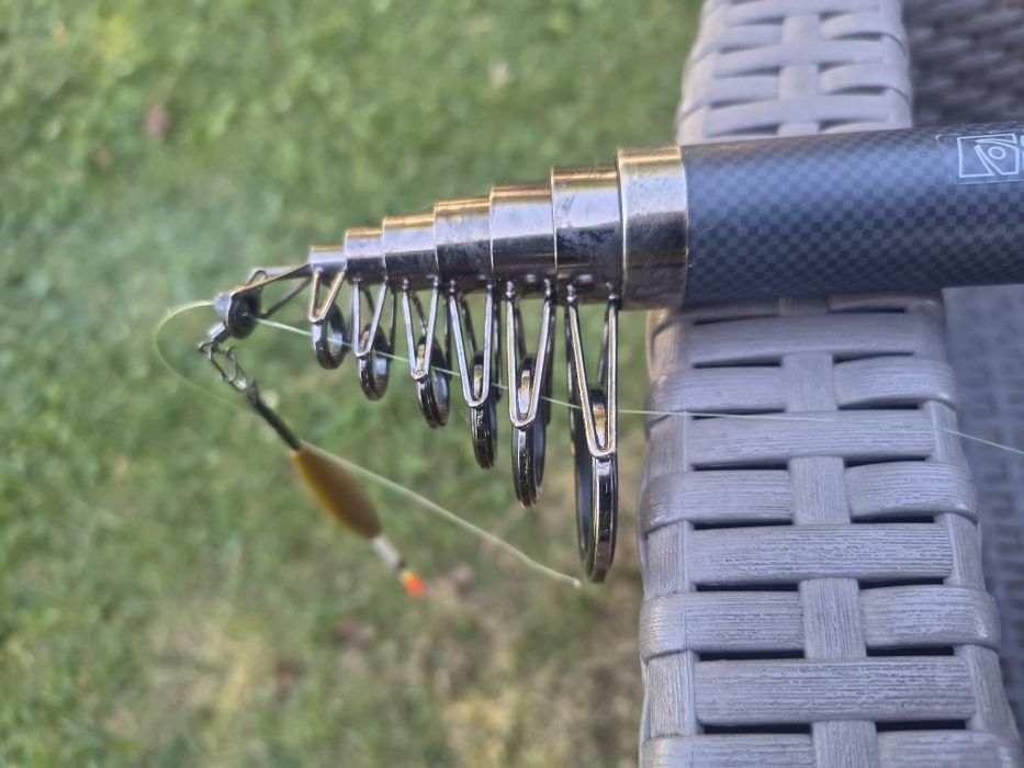 Dwie wędki karpiowe Robinson TeleCarp + Okuma 5000