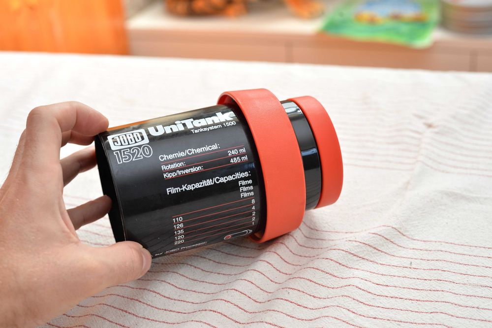 JOBO 1520 film development tank + one 135/120 spiral