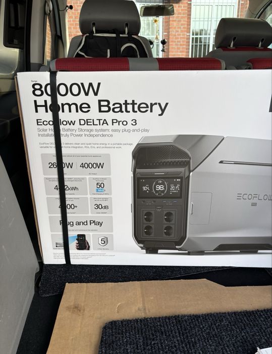 Зарядна станція EcoFlow Delta Pro 3 4096 вт*год Нові Європа опт та роздріб