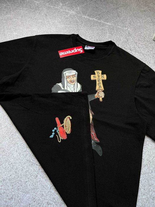 Оверсайз Футболка Supreme з бірками