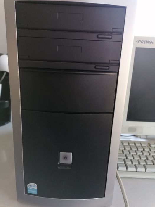 Computer tower, keyboard, mouse, and monitor64751415396226121