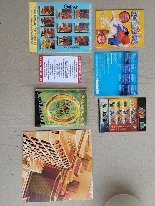 Catálogos postais e manuais vintage