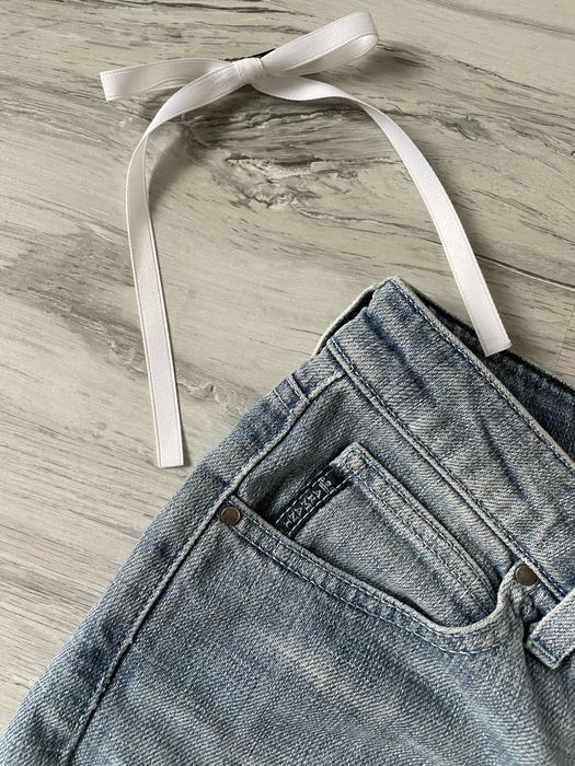 damskie jeasnowe bermudy Armani / krótkie dżinsowe szorty rozmair XS