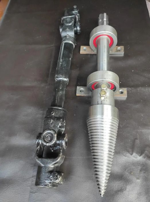 Дровокол для трактора и минитрактора (80 мм) + кардан