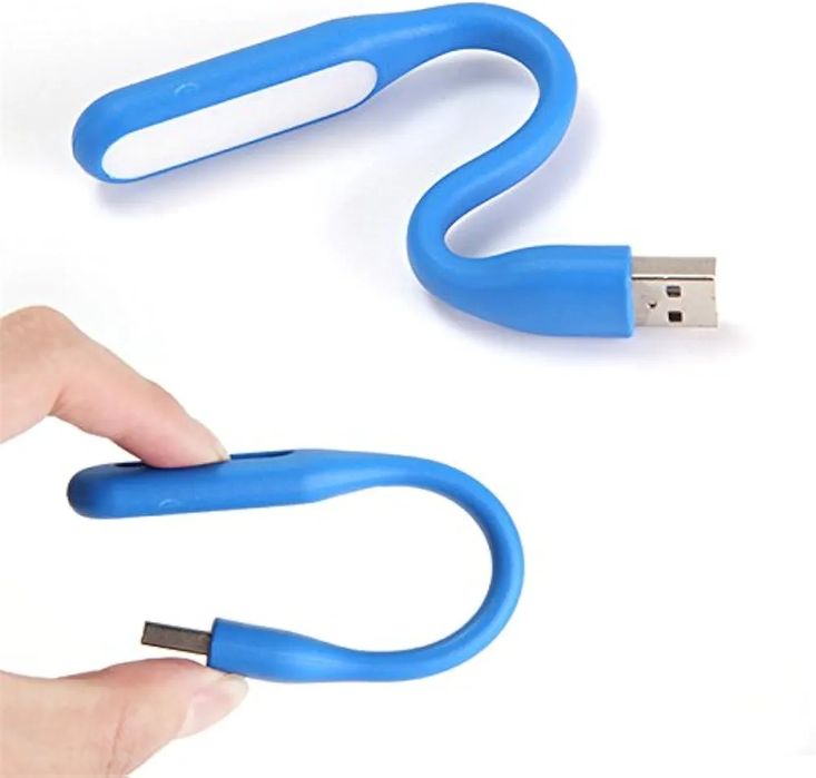LED лампа фонарик гибкий від USB