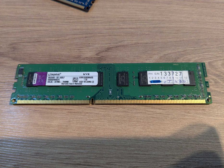 Zestaw kości RAM DDR3 Kingston 4 x 2GB
