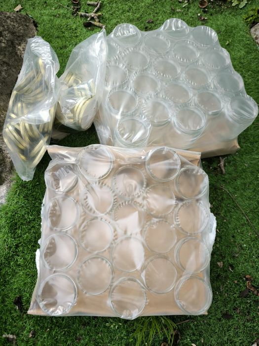 Frascos de vidro redondo 370ml - 200unid