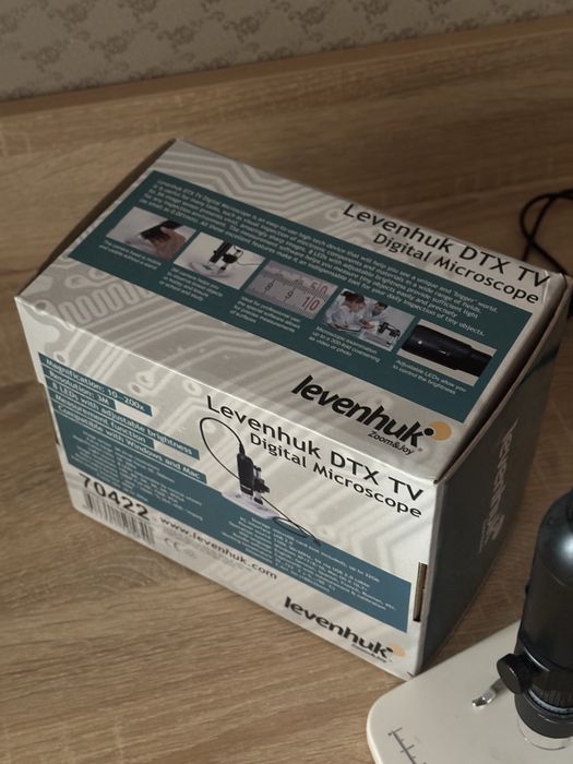 Цифровий мікроскоп Levenhuk DTX TV 3MP