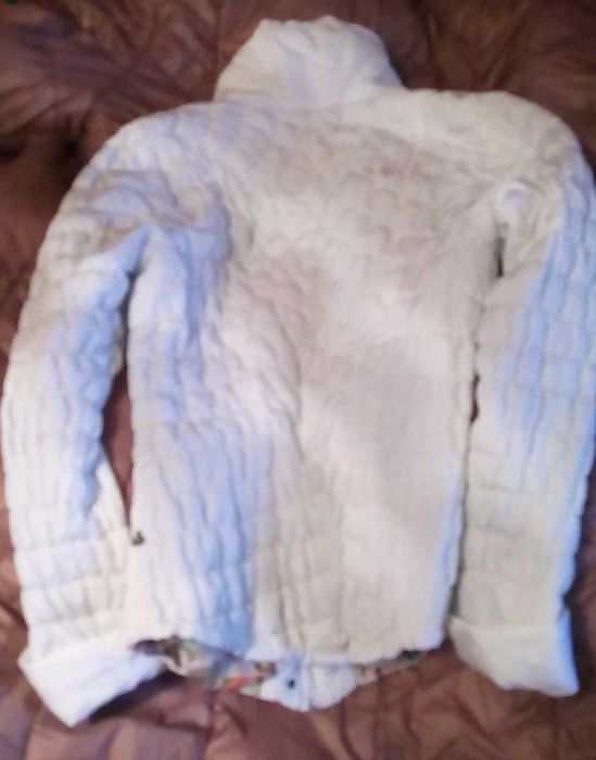 Легка куртка slim fit з наповнювачем, Біла,  44 розмір