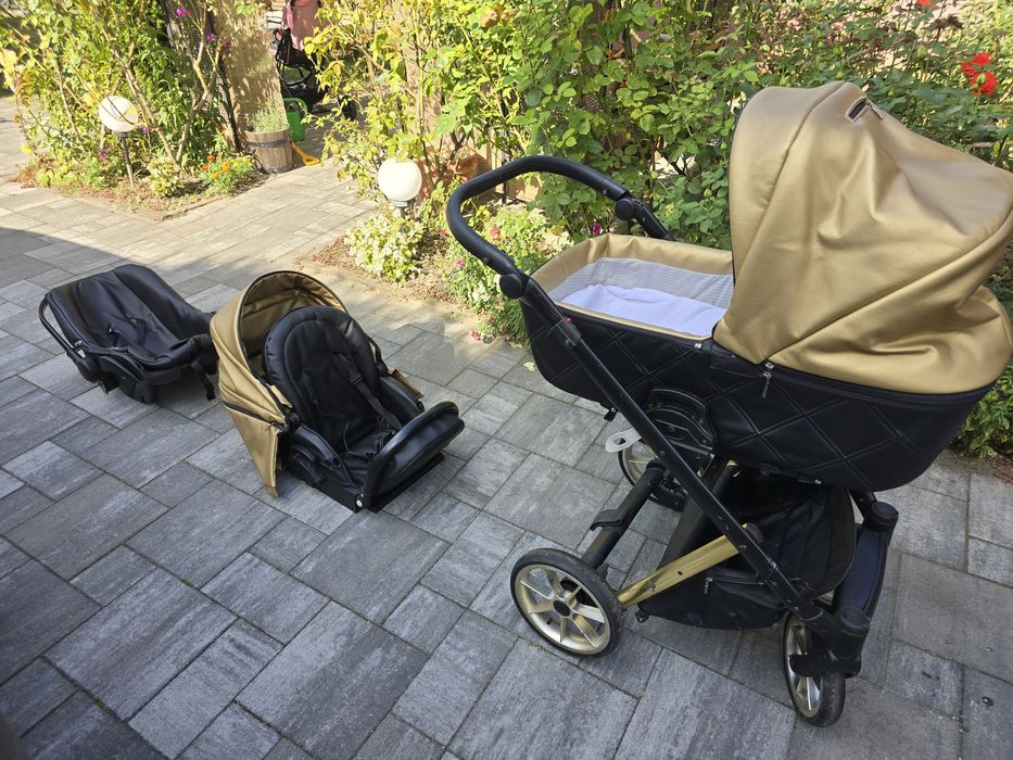 Wózek dziecięcy 3 w 1 firmy Tutek