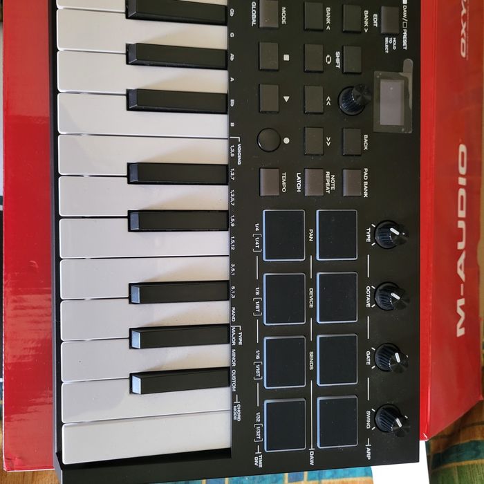 M-audio oxygen pro mini 32 teclas (teclado midi)