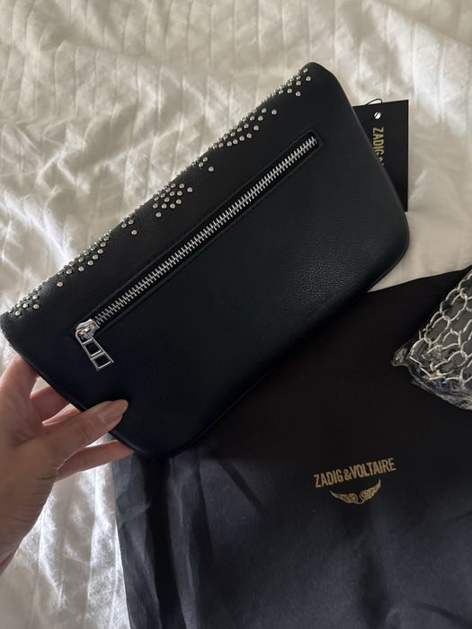 Mala estilo Zadig & Voltaire em preto nova