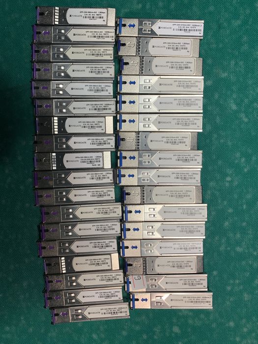 Гігабітні SFP гуртова знижка на модулі  SFP SC 1310-1550 1.25G  3км