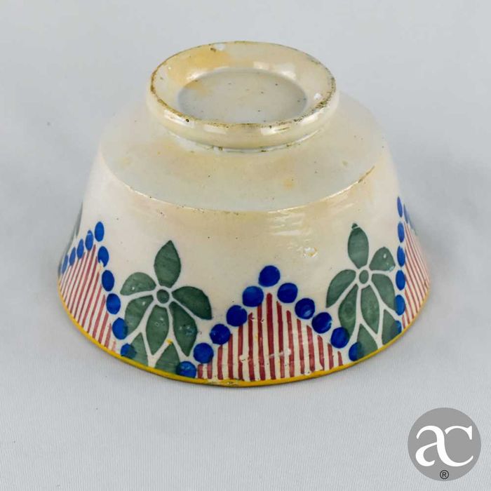 Tigela em faiança do Norte, séc. XIX