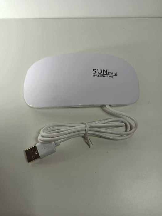 Стартовый набор для домашнего маникюра лампа SUN Mini и фрезер ручка