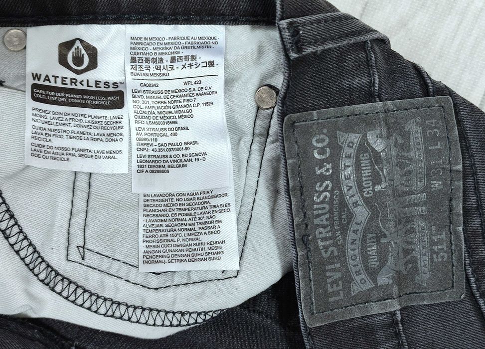 Spodnie Levis 511 W31 L34