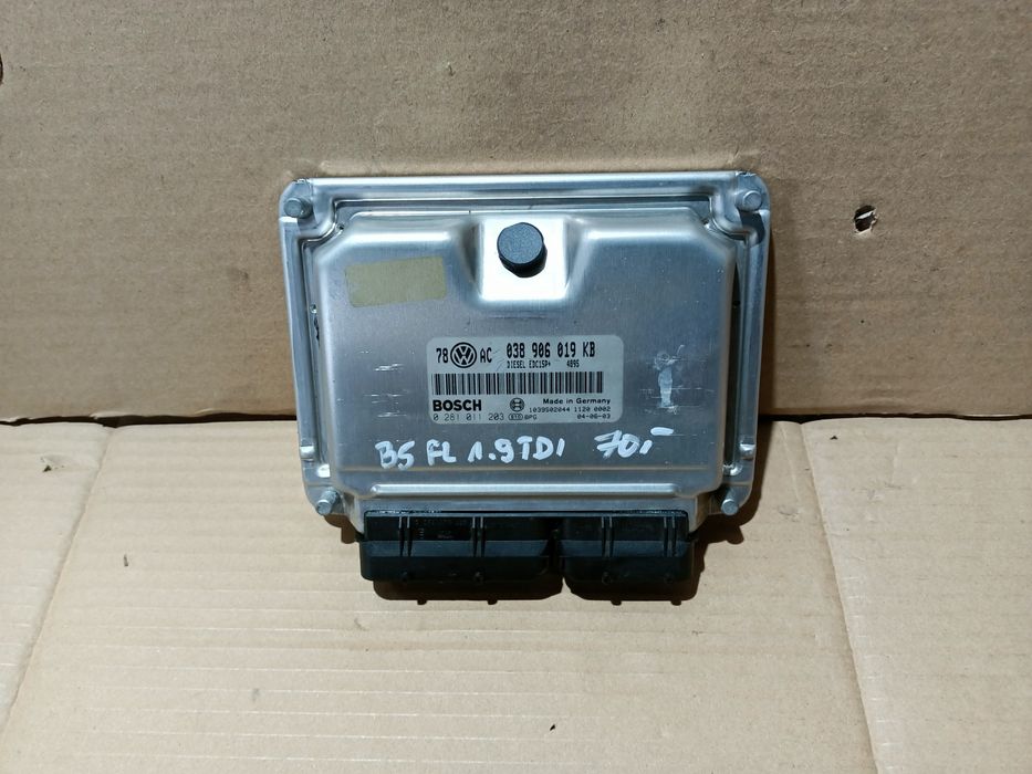 Komputer sterownik silnika 1.9 TDI Volkswagen Audi Seat Skoda