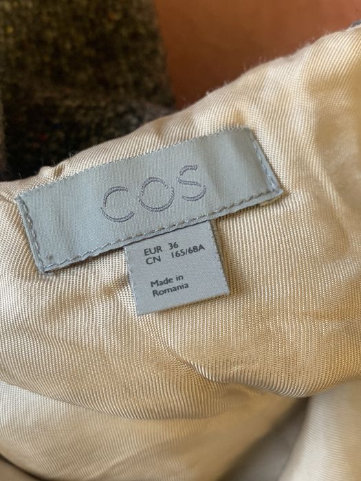 Спідниця міні cos з вовни