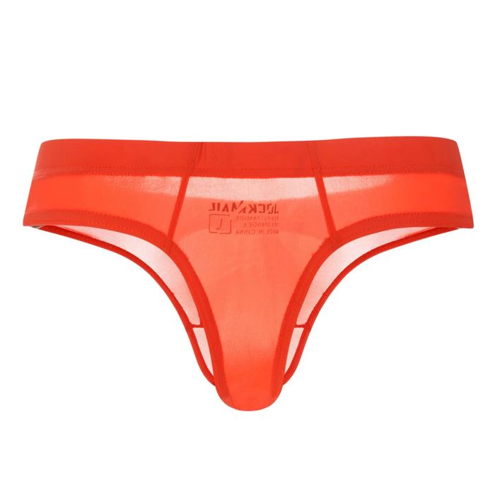 Męskie przeźroczyste stringi JOCKMAIL - L
