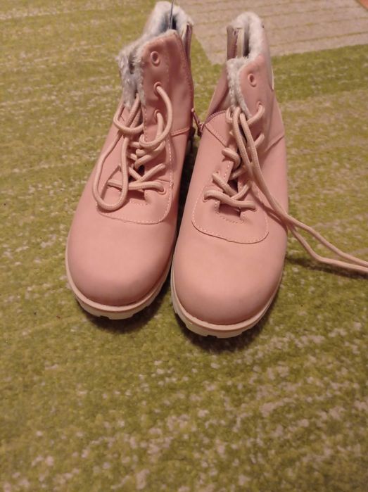 NOWE buty botki trapery 38 37,5 damskie dziewczęce jesienne TANIO