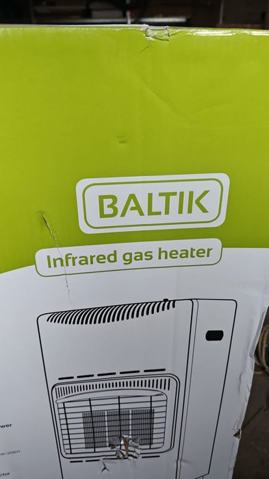 Grzejnik gazowy z reduktorem  greengear Baltik 4200W Nowy!!