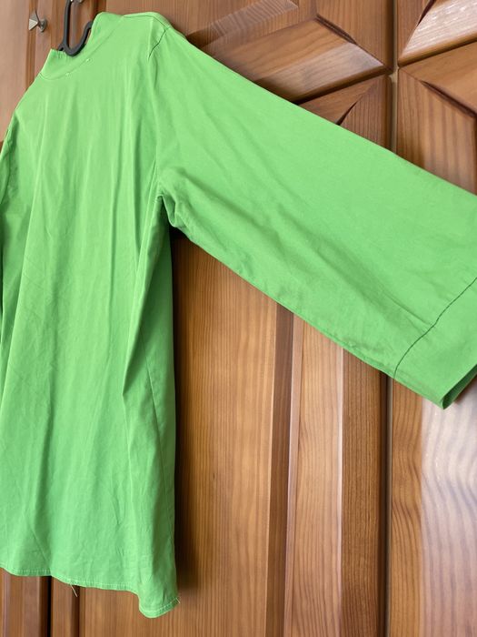Blusa verde manga 3/4
