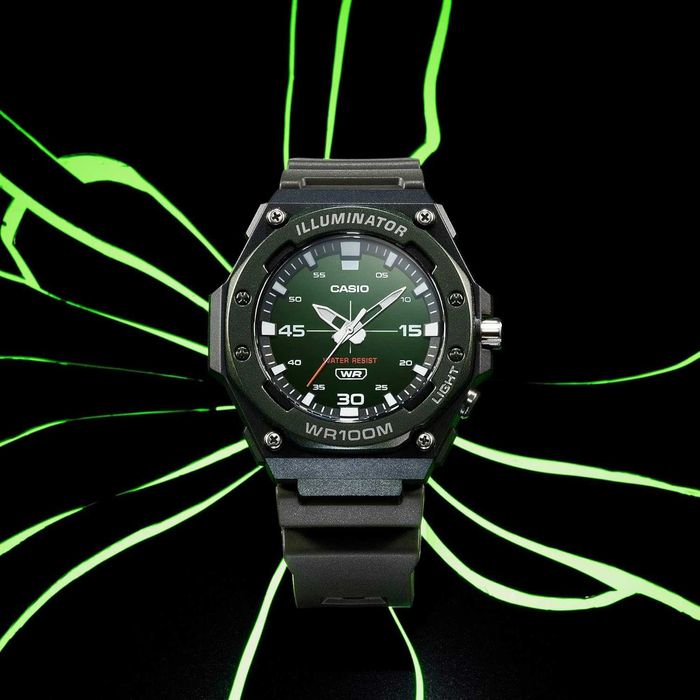 Casio MW-620H Militar Green Illuminator (LED)