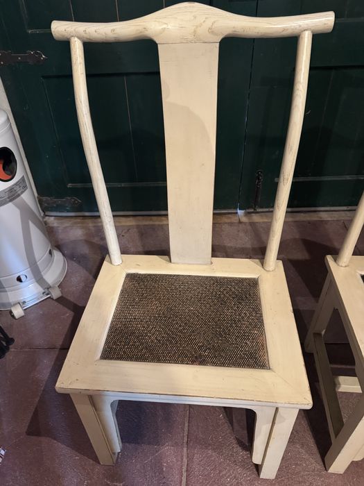 Par de cadeiras estilo oriental