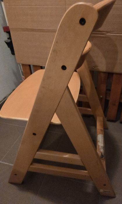 Krzesełko drewniane Hauck