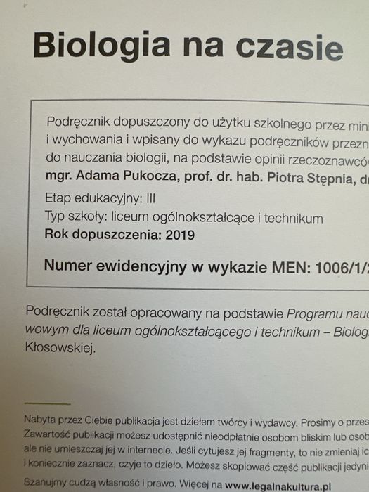 1 klasa podręczniki