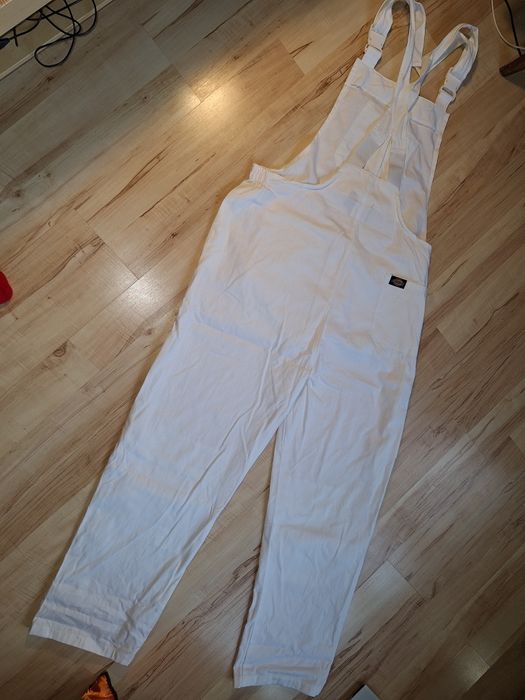 Dickiej Redhawk XL Ogrodniczki robocze / White Bib & Brace malarskie