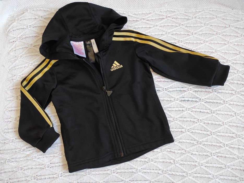 Dres adidas czarno złoty 74