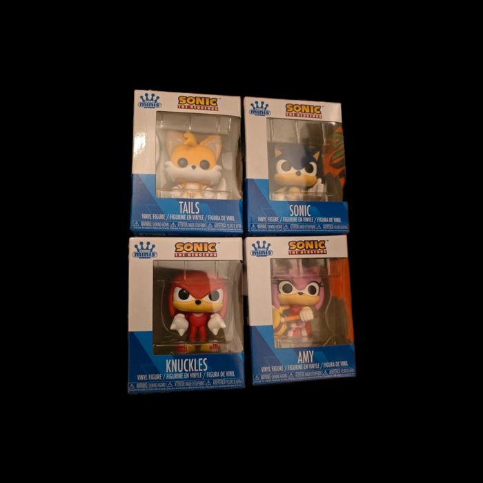 Funko pop Sonic Silver Super Sonic Shadow Tails Eggman Amy