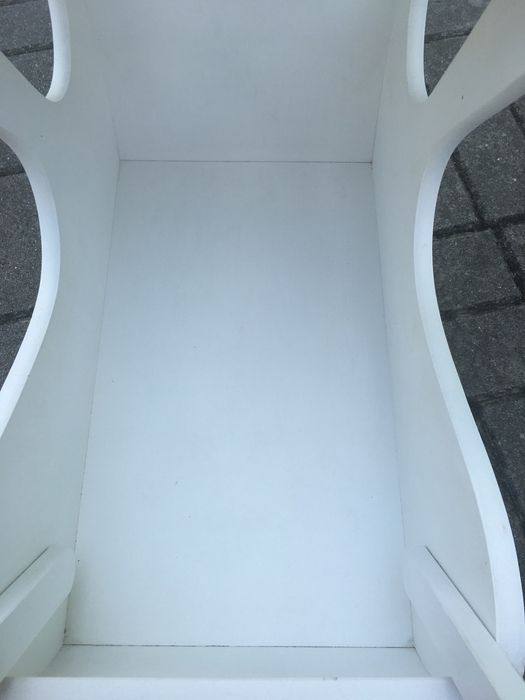 Sprzedam wózek pchacz drewniany bialy