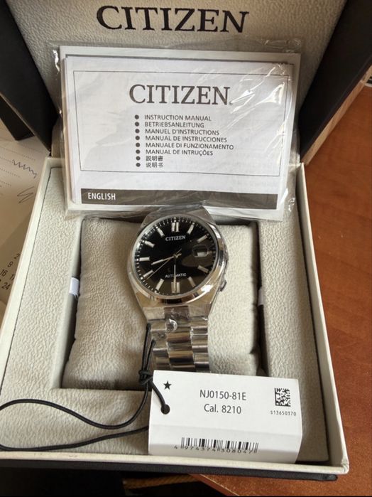 Zegarek Citizen Tsuyosa Black (NJ0150-81E)
