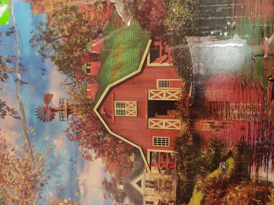 Puzzle 1000 szt krajobraz wiejski