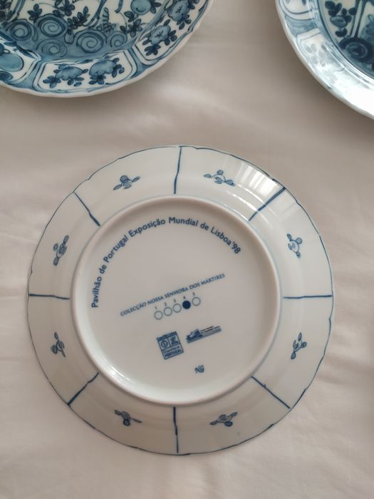 Conj. Pratos coleção nossa senhora dos mártires