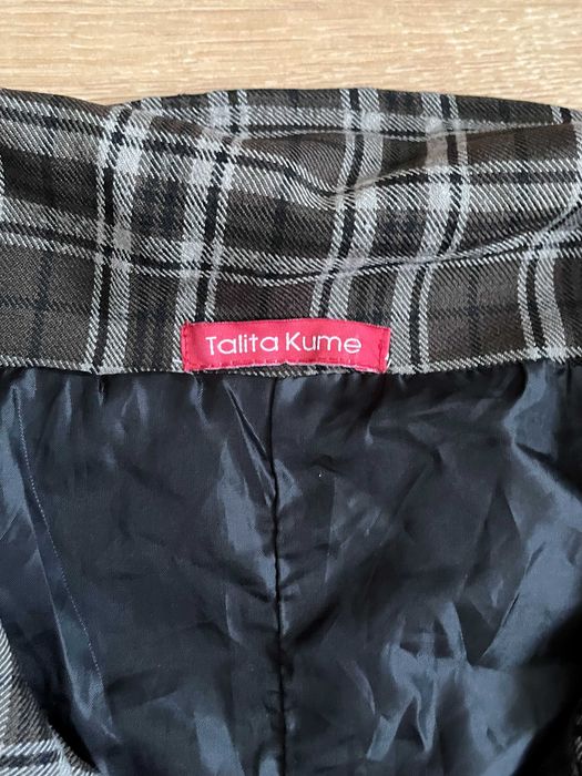 Casaco xadrez castanho - Talita Kume, L