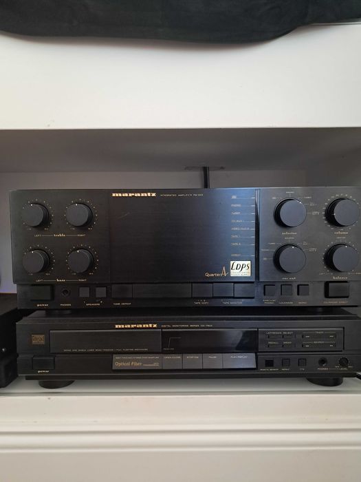 Wzmacniacz Marantz Pm 64 mk II, odtwarzacz Marantz cd 75dx