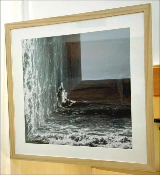 Foto original com moldura