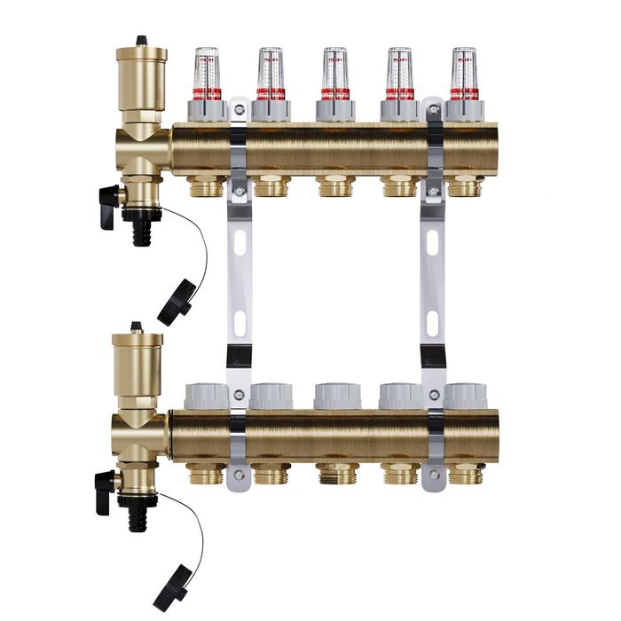 Rozdzielacz Ogrzewania Podłogowego - CAŁE ZESTAWY