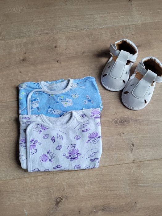 Zestaw kaftanik bluzki 50