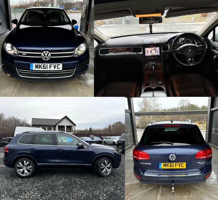 Комплектний перід бампер крило капот фари телевізор Touareg NF тоурег