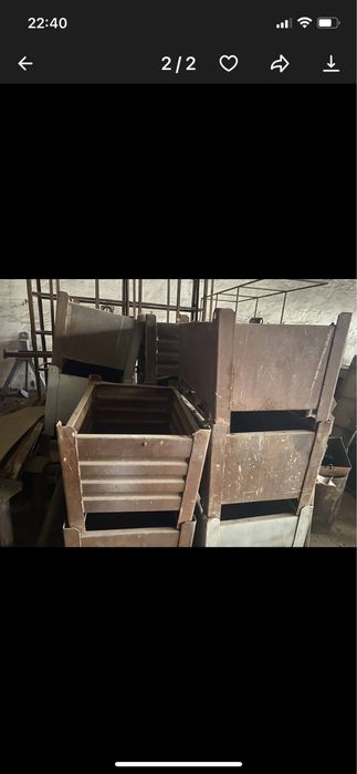 Контейнер металевий