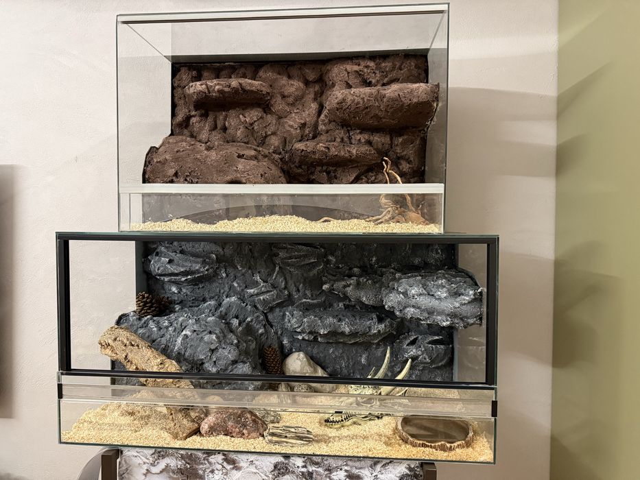 Ręcznie Tworzone Ścianki 3D do terrarium – Na Zamówienie